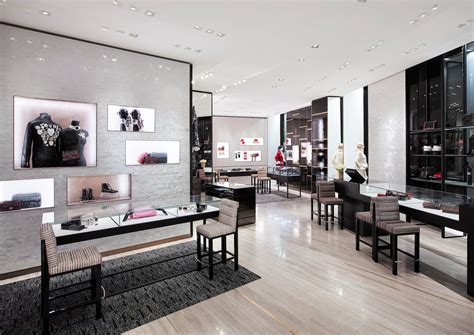 inside Chanel store